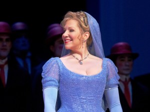 A scene from Rossini's La Cenerentola with Joyce DiDonato (center) as Angelina. Photo Ken Howard Metropolitan Opera (2)