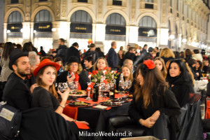 Cena in nero Galleria Milano 2014-22