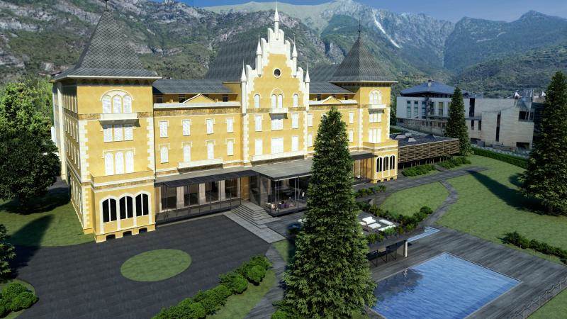 saint vincent resort casino panoramica