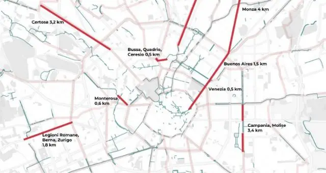 le nuove piste ciclabili a Milano nella fase 2