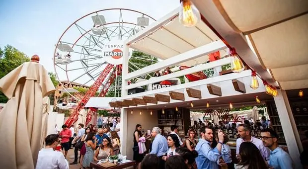 Terrazza Martini Temporary Milano ruota panoramica