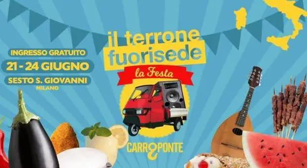 Terrone fuori sede al carroponte