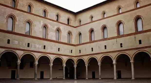 pausa pranzo al castello sforzesco