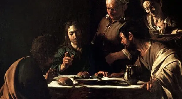 caravaggio e rembrandt brera