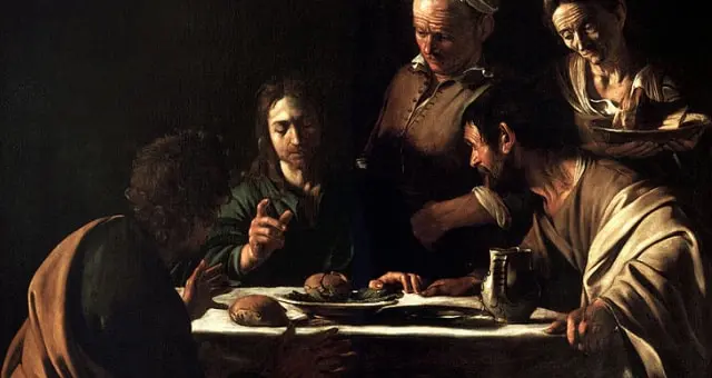 caravaggio e rembrandt brera